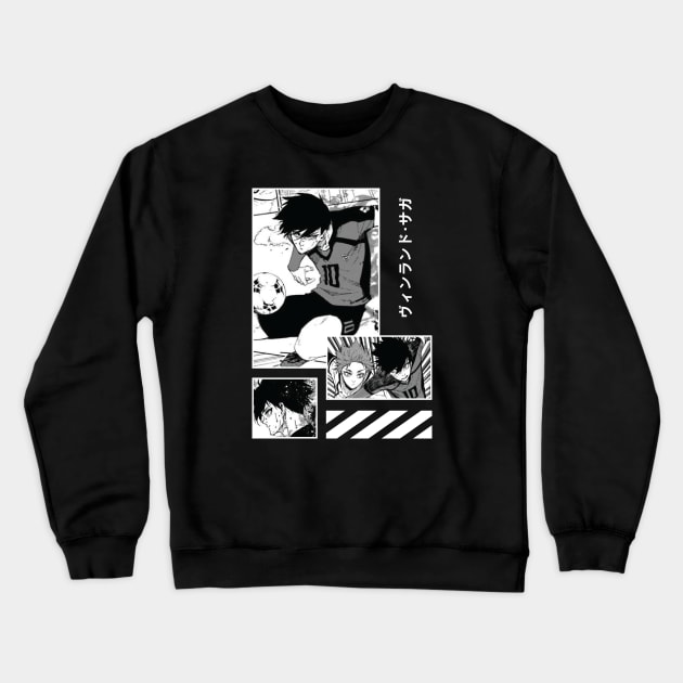 Blue lock - Rin Itoshi Crewneck Sweatshirt by Shapwac12